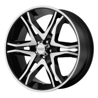 20 inch Black Mainline Wheels Rims 5x5 5 5x139 7 Dodge RAM 1500 Ford