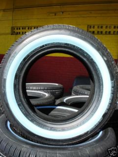 New 175 70 14 White Wall Tires Shaved 1 1 4 1757014