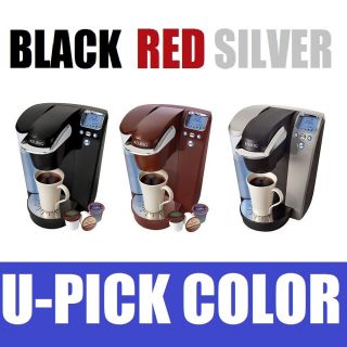 Keurig B70 B77 Black Red Cinnamon Silver Platinum K Cup Coffee Maker