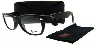 New Ray Ban RB5184 50mm New Wayfarer Black 2000 RX Eyeglasses w Case
