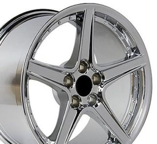 18 Rim Fits Mustang® Saleen Wheel Chrome 18x10