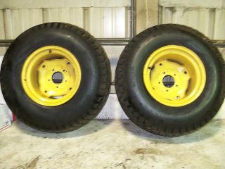 John Deere 430 Rear Rims and Tires 26x12x12