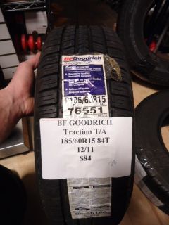 BF Goodrich Traction T A 185 60R15 84T Brand New Tire