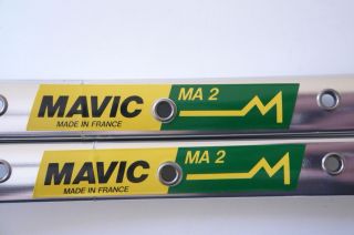 Mavic MA2 700c 36HOLES Clincher Rims Set NOS