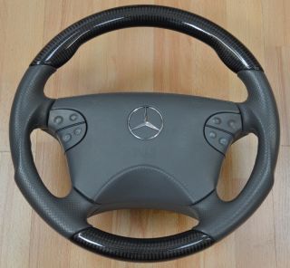 Mercedes W208 CLK W210 E Class Sportline Steering Wheel Carbon Fibre