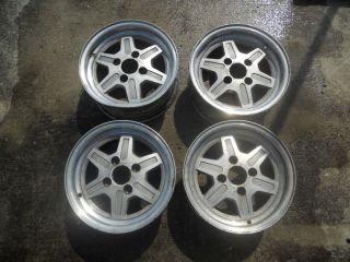 Set of Factory Nissan 280z 280ZX Wheels Rims FZ3 4 Lug 14 14x6 10 JJ