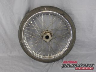 Harley Front Wheel Rim and Tire T21 x 2 15 D402F Tire