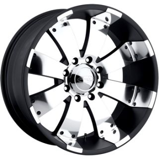20x10 Black Wheel American Eagle 64 8x170 F250 Rims