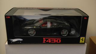 Mattel Hot Wheels Elite Ferrari F430   METALLIC BLACK   UNOPENED   1