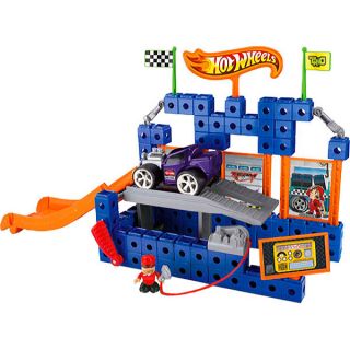 Hot Wheels Trio Lift N Go Garage Playset for Ages 3 and Up by Fisher