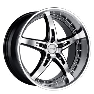 19 MRR GT5 Black Wheels Rims Fit Lexus ES GS RX LS SC300 sc400 SC430