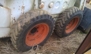  Chevron 7 00 X15 Skid Steer Tires Rims for Bobcat M500 M600 7 00 15