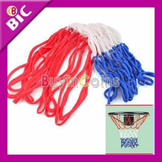 Nylon Thread Sports Red White and Blue Basketball Rim Mesh Net