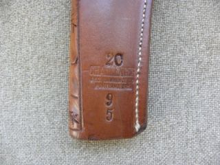 Lawrence Leather Holster 2c Challenger Near Mint Condition