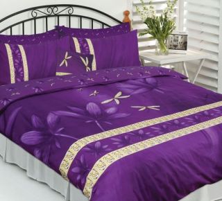 Lisa Pollock Dragonfly Queen Size Quilt Cover Set 225 TC