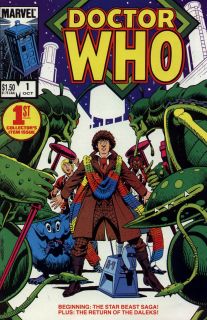 Doctor Who 1 1984 Marvel Comic RARE