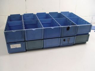 10x SSI Schäfer RK521 Regalboxen Box Sortierkästen