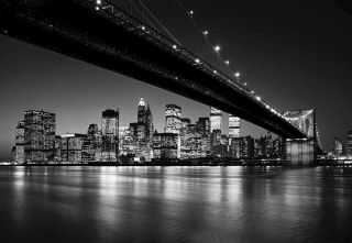 Fototapete LOWER BROOKLYN BRIDGE 366x254 New York City