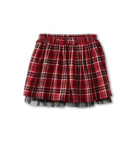 United Colors of Benetton Kids Girls Plaid Skirt w/ Touile Girls Skirt (Multi)