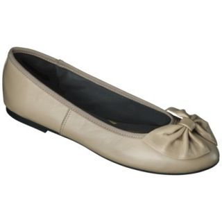 Womens Sam & Libby Chelsea Bow Genuine Leather Flat   Fawn 10