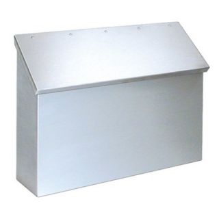 Standard Horizontal Mailbox Stainless Steel