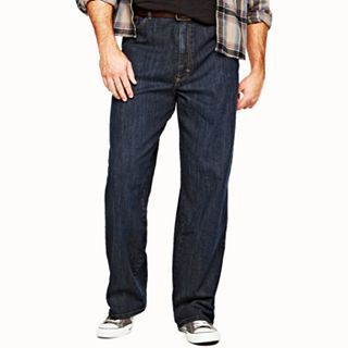 Lee Premium Custom Fit Loose Straight Jeans Big and Tall, Vandal, Mens