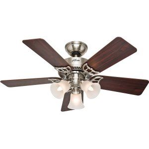 Hunter HUF 51011 Southern Breeze Builder Ceiling Fan with light