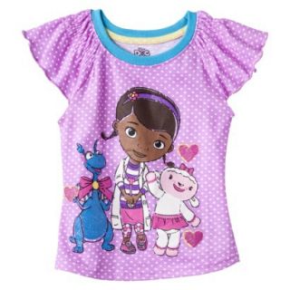 Infant Toddler Girls Tee Shirts   Lilac 18M