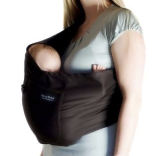 Karma Baby Organic Cotton Twill Sling Carrier   Espresso   Extra Small