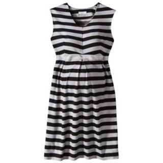 Liz Lange for Target Maternity Sleeveless Dress   Black/Gray L