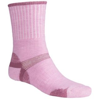 Bridgedale Hiker Socks   Midweight (For Men and Women)   PINK/MAGENTA (S )