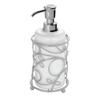 InterDesign Twigz Soap Pump   White/Silver