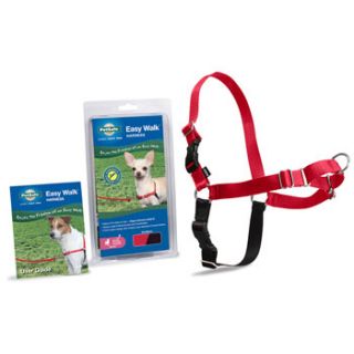 Easy Walk Red Dog Harness, Petite