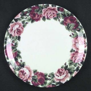 Block China Rose Garden Dinner Plate, Fine China Dinnerware   Pink & Red Roses