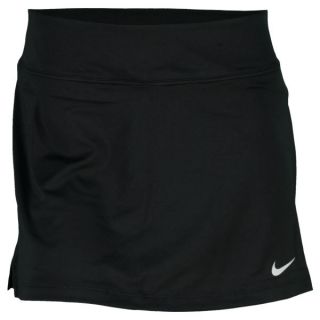 Nike Women`s Straight Knit 13 Inch Tennis Skirt Medium 100_White