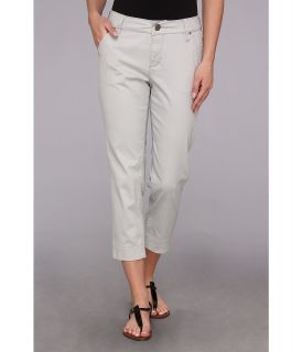 Jag Jeans Gilla Slim Crop in Pale Grey Womens Casual Pants (Gray)