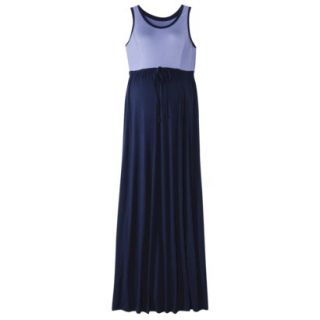 Liz Lange for Target Maternity Sleeveless Maxi Dress   Purple/Blue XXL