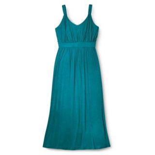 Merona Womens Plus Size Sleeveless V Neck Maxi Dress   Monteray Bay 3