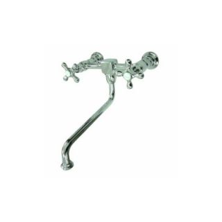 Elements of Design ES1201AX New Orleans Wall Mount Lavatory Faucet for Vessel Si