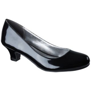 Girls Cherokee Haisley Patent Dress Shoe   Black 2