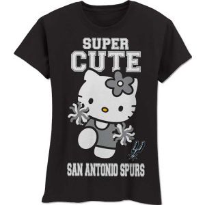 San Antonio Spurs NBA Girls Super Cute HK T Shirt