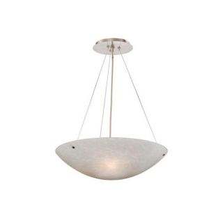Vaxcel Milano 3 Light Inverted Pendant PD5321 Shade Color White Umbra Glass
