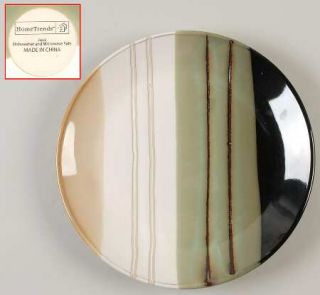 Home Trends Jazz Dinner Plate, Fine China Dinnerware   Striped Bands, Smooth,Cou