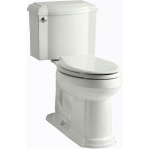 Kohler K 3837 NY Devonshire Devonshire Comfort Height Two Piece Elongated Toilet