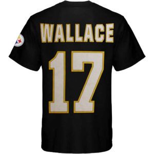 Pittsburgh Steelers Mike Wallace VF Licensed Sports Group NFL Eligible Receiver T Shirt