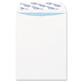Columbian CO752 9x12-1/2-Inch Right Window Grip-Seal Security Tinted First Class Mail White Envelopes 100 Count 