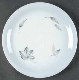 Bing & Grondahl Falling Leaves Cake Plate, Fine China Dinnerware   Leaves, Blue