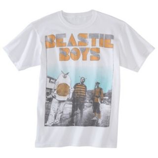 Mens Beastie Boys Graphic Tee   White XL