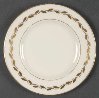 Lenox China Golden Wreath Bread & Butter Plate, Fine China Dinnerware   Gold Lau