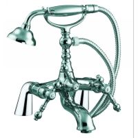 Fima Frattini S5054 5RA Epoque Deck Mounted Tub Faucet With Hand Shower Set